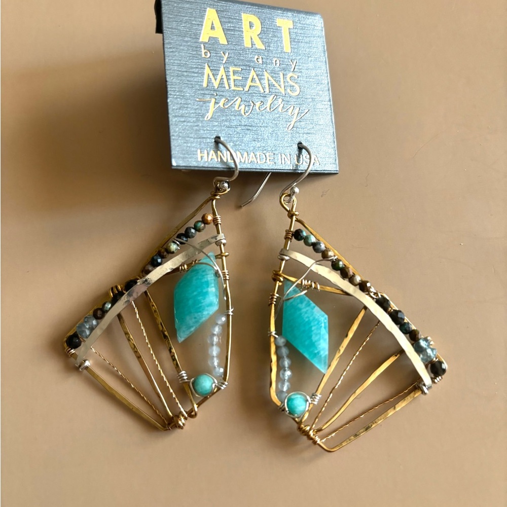 Butterfly Wings Earrings - Picture 2 of 5